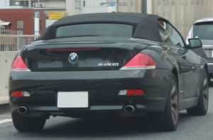 E64 6シリーズカブリオレ