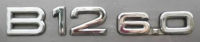 B12 6.0エンブレム